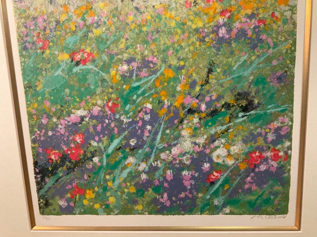 胡奇中(フー・チー・チュン)「カリフォルニアパラダイスⅢ」シルクスクリーン