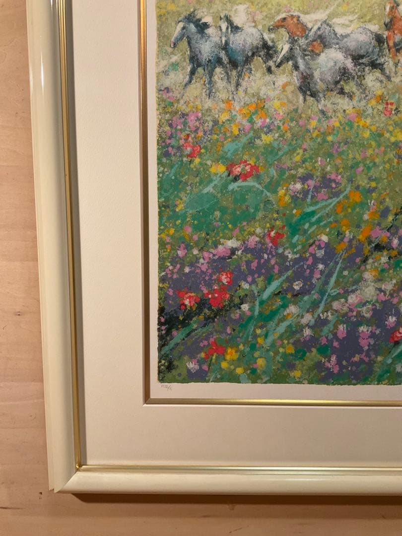 胡奇中(フー・チー・チュン)「カリフォルニアパラダイスⅢ」シルクスクリーン