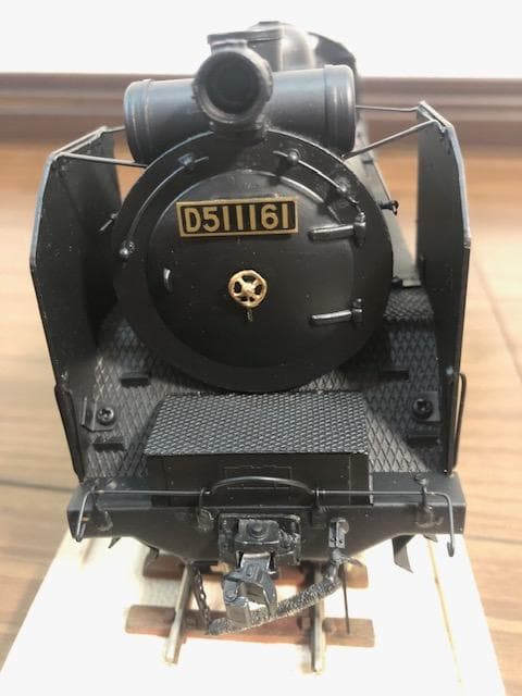 蒸気機関車 D51 1161 鉄道模型 インテリア 1/42アクリルケース付き