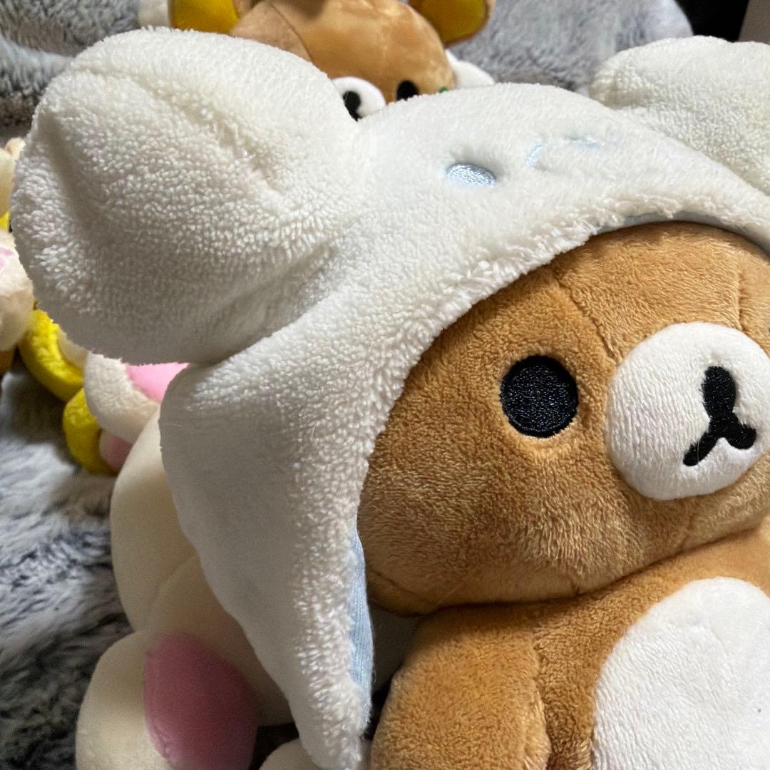 【詰め合わせCK】※汚れアリ※15体 リラックマ あつめてぬいぐるみ