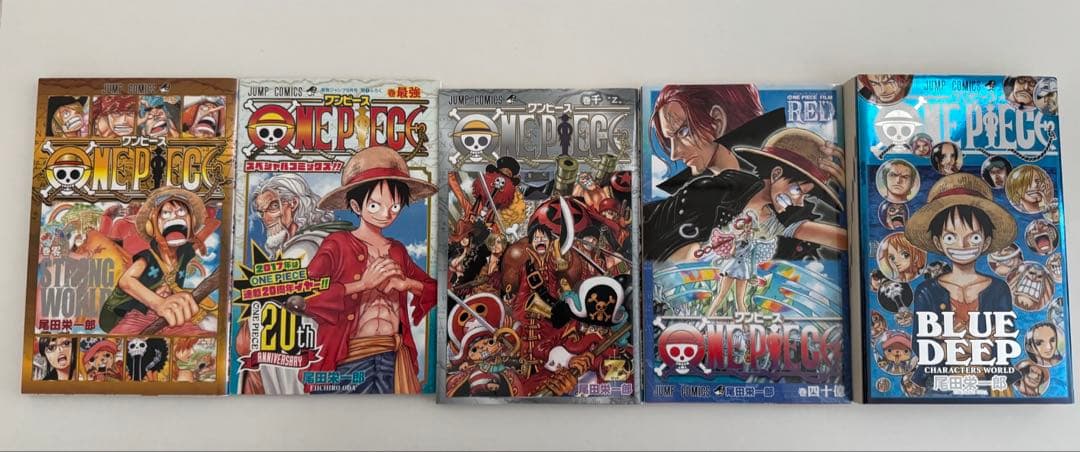 ワンピース 1巻〜109巻　関連本5冊