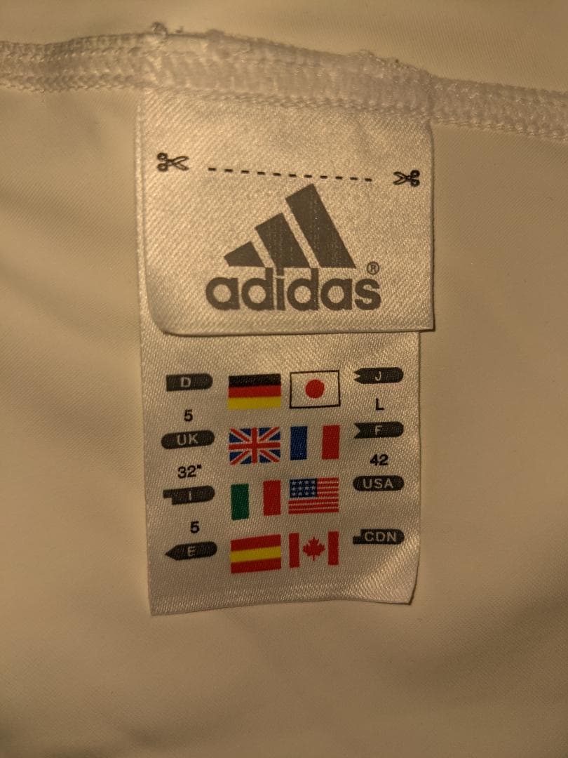 筑1011 adidas アディダス V型競パン⑪ サイズL R8252 タグ無