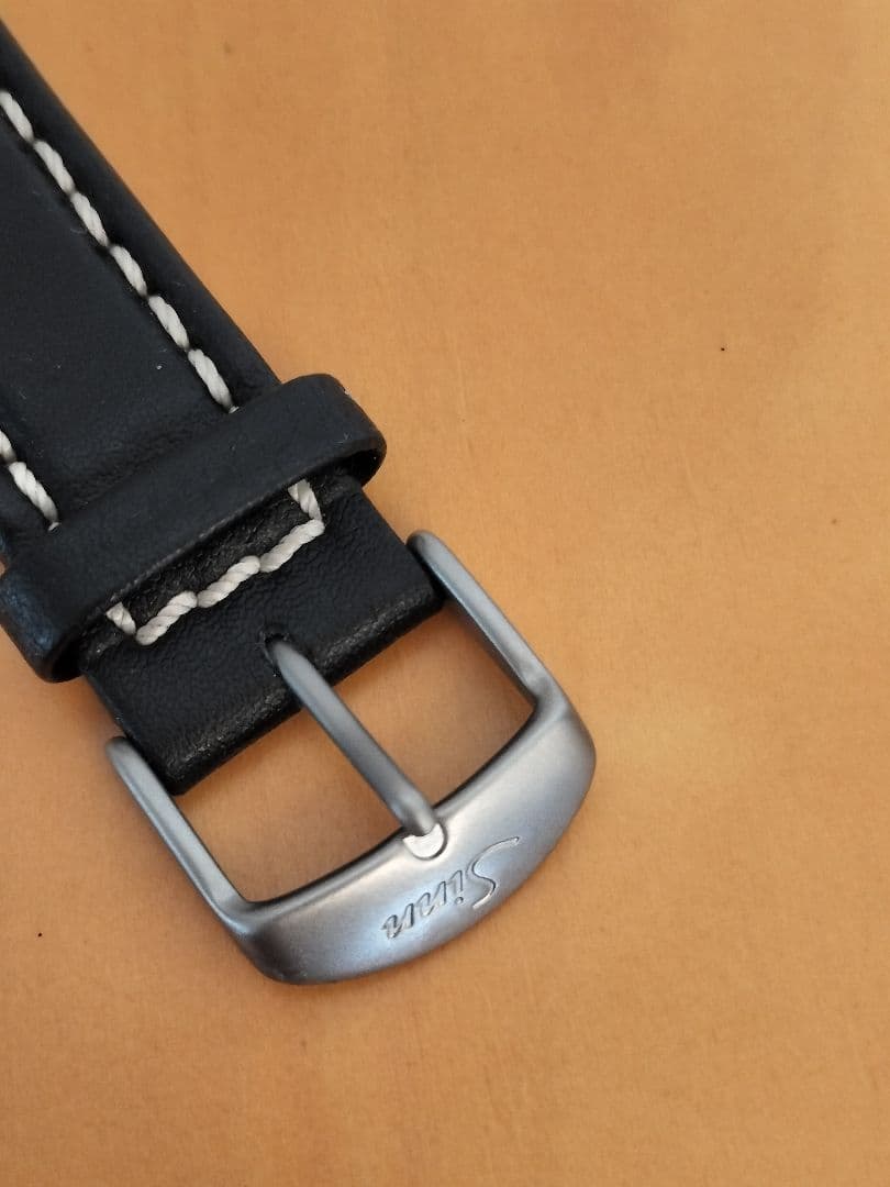 Sinn純正新品革ベルト22mm尾錠付き