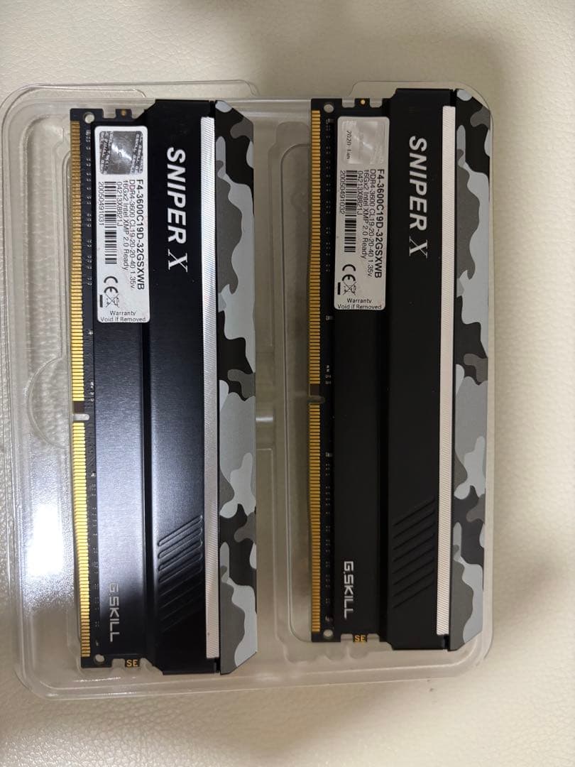 G.SKILL SNIPER X メモリー 32GB+ダミーメモリー