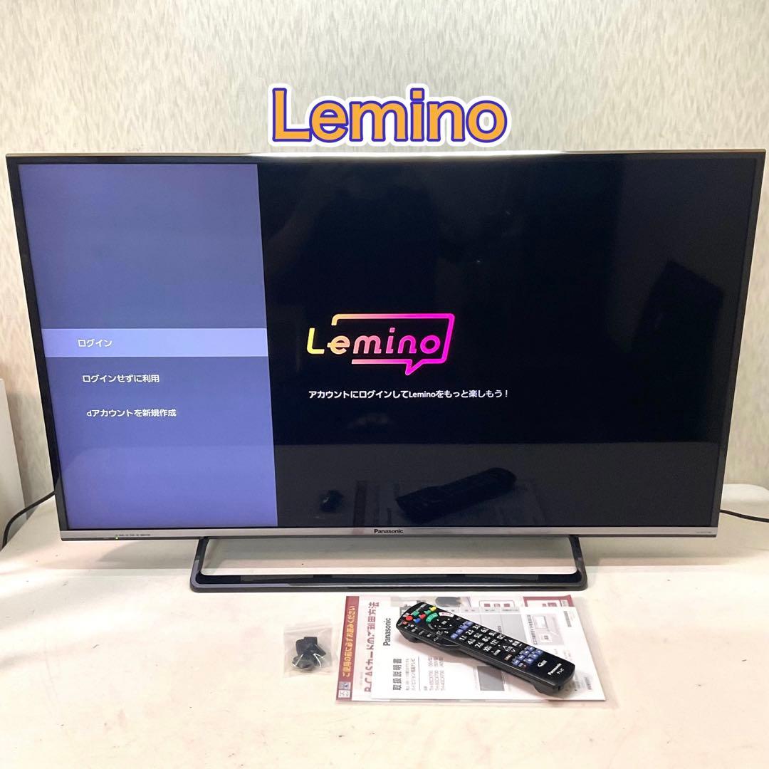 メル327584K 美品 40型 パナソニック液晶テレビネット動画視聴ok