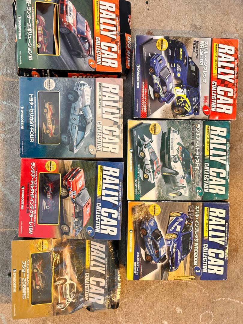RALLY CAR COLLECTION ラリーカーコレクション　まとめ売り