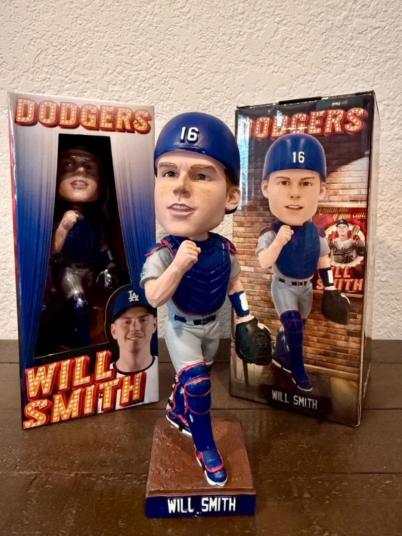 【非売品・限定品】LA Dodgers ウィル・スミス ボブルヘッド