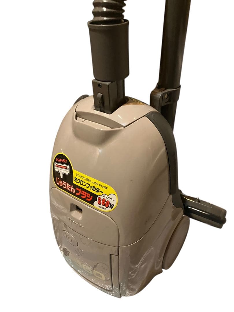 シャープ　SHARP 紙パック掃除機 EC-L6J 93年製　レトロ　保証付き