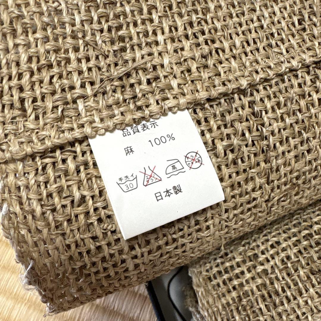 魯山人の四季 手描き本麻のれんコレクション 全4点 タペストリー 未使用品