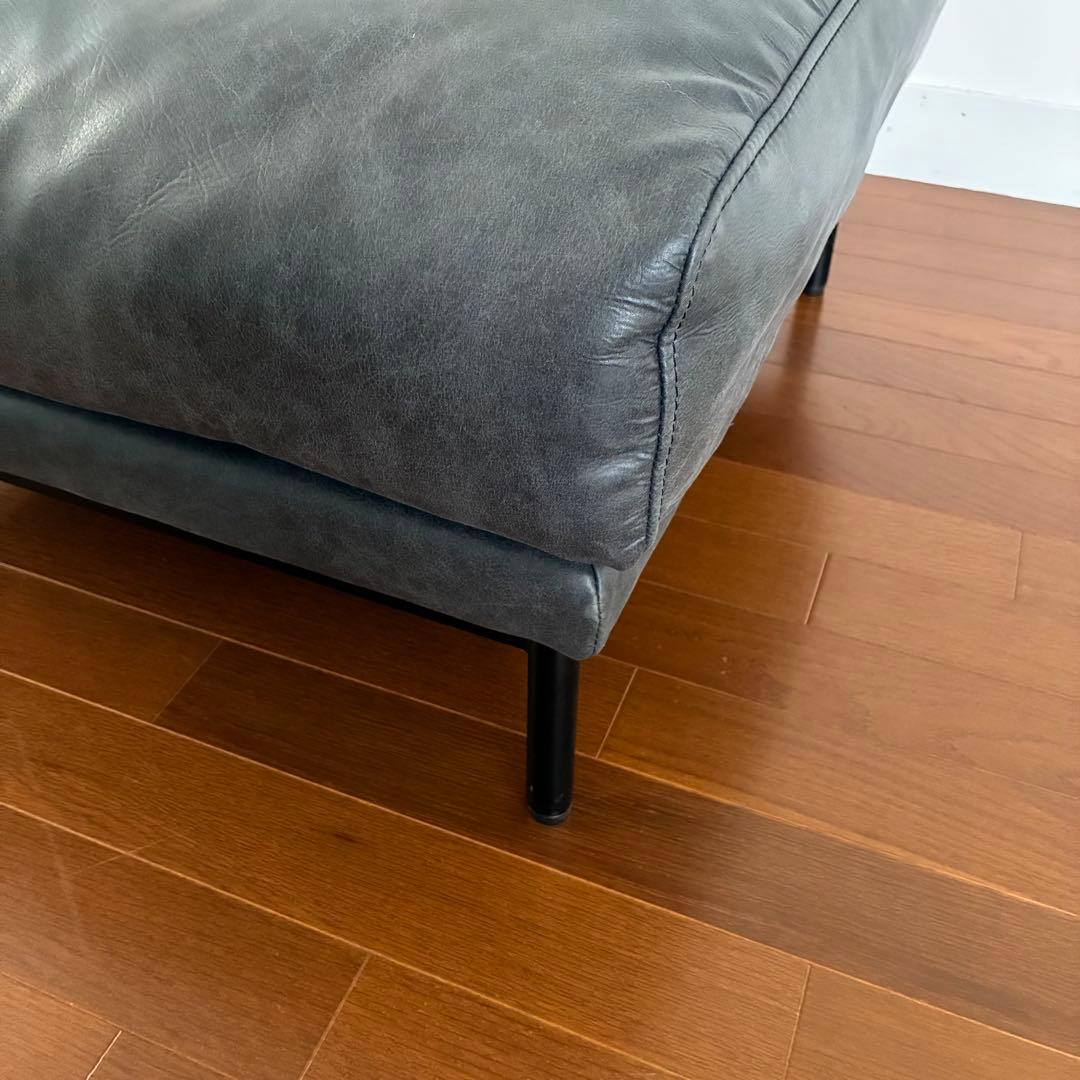 関家具 CRASH GATE PLUTO 専用 スツール オットマン　ブラック