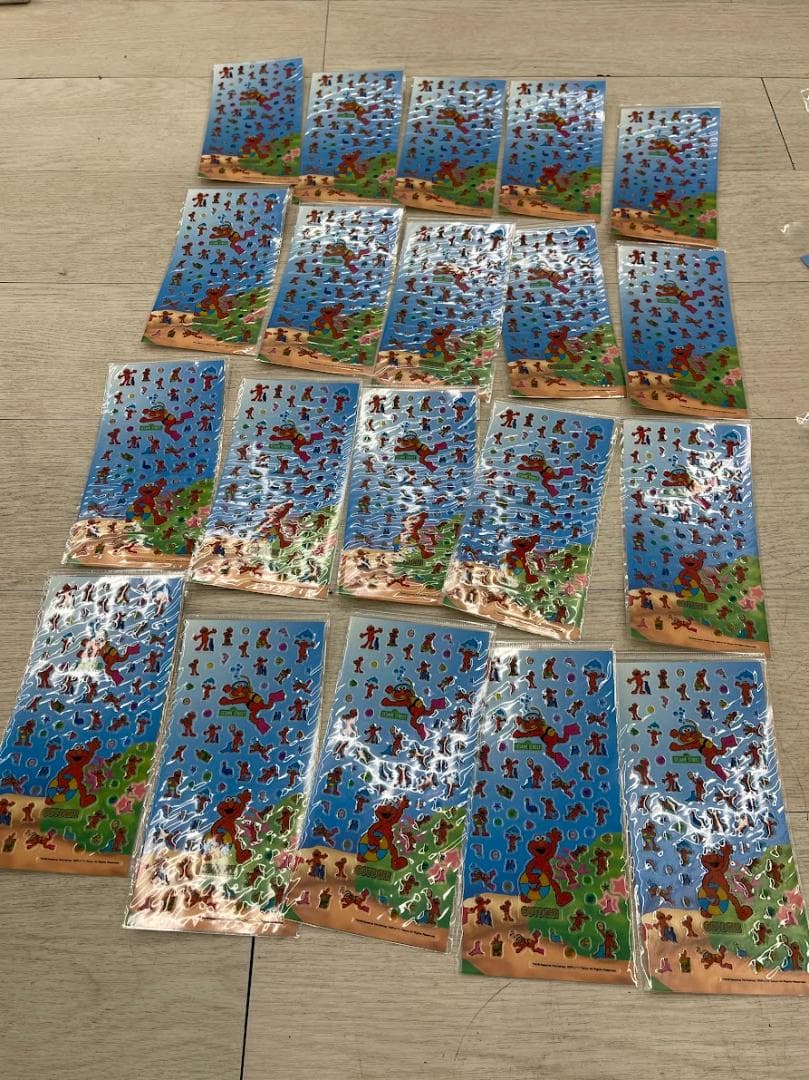 希少 当時物 セサミストリート ウォーターフロント ステッカー 39枚 05年