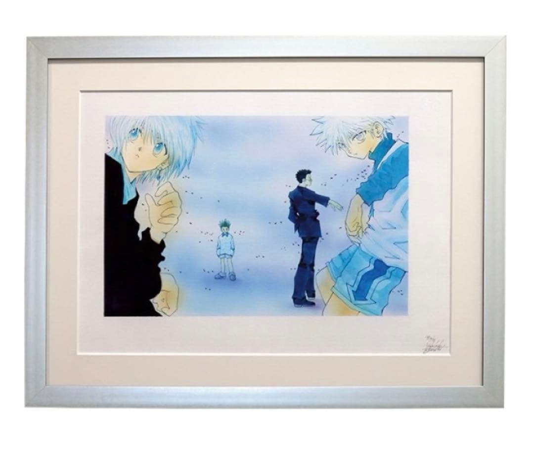 【新品】冨樫義博展限定　HUNTER×HUNTER 額装高精細複製原画