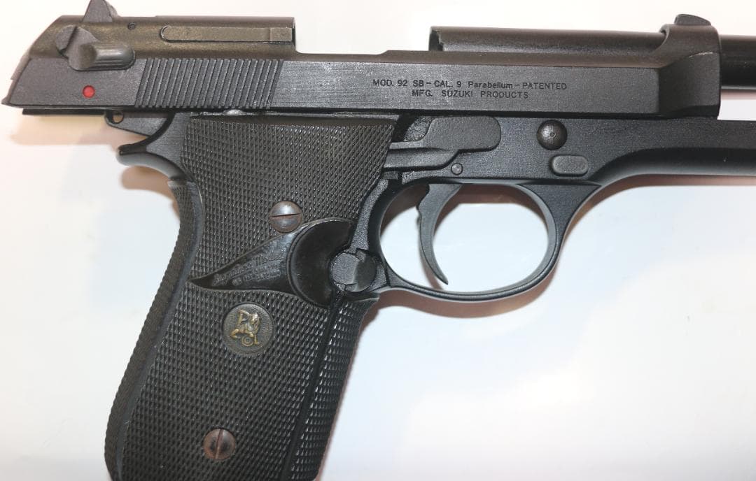 希少！鈴木製作所ABS樹脂製 ベレッタＭ９２ＳＢ　未発火　 SPG合法品