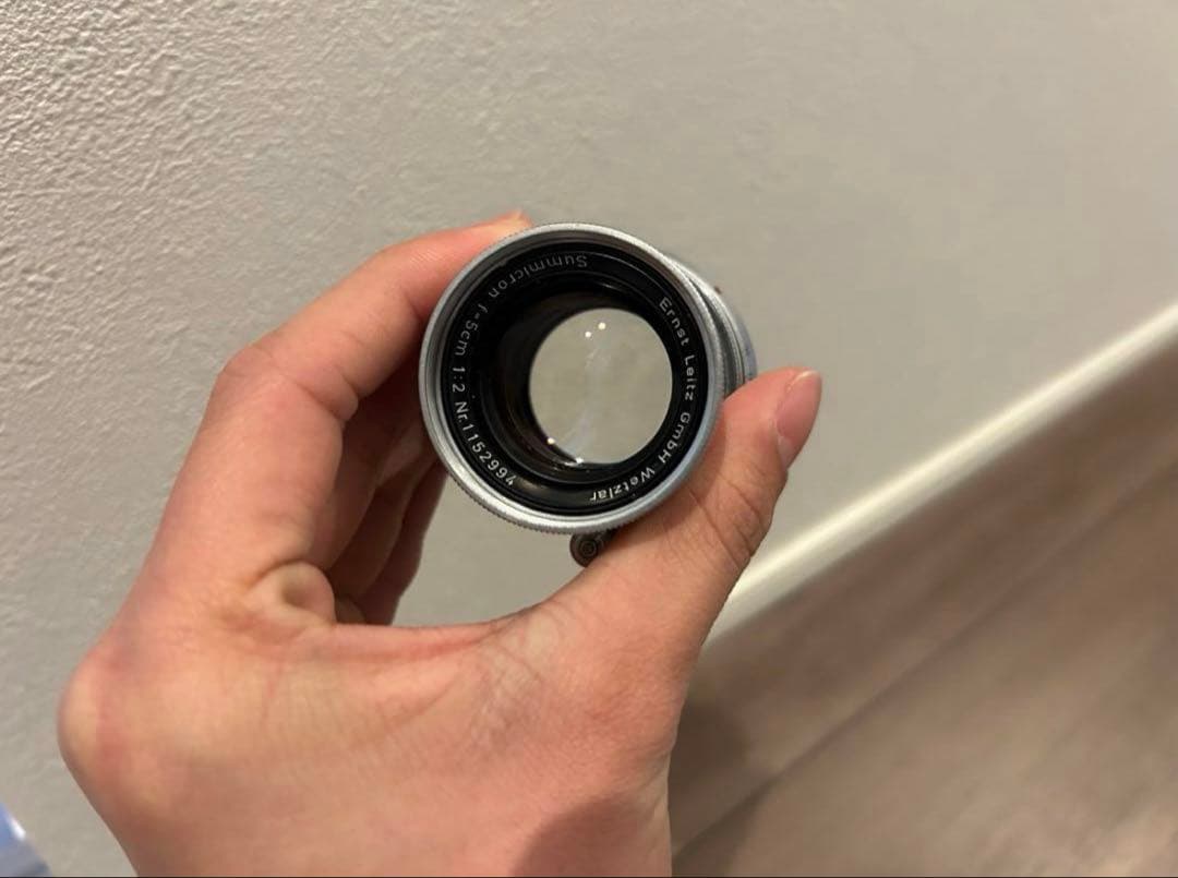 leica summicron 50mm f2 1世代 沈胴