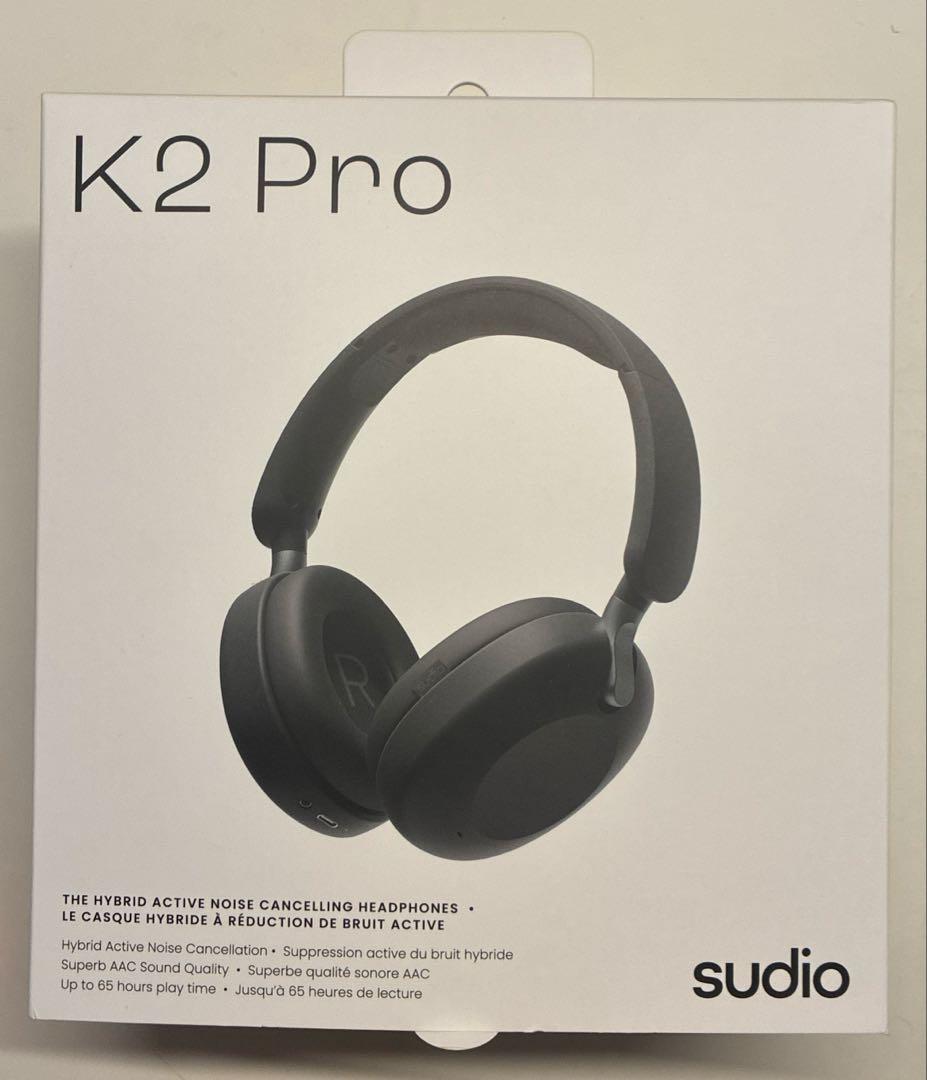 Sudio K2 Pro ワイヤレスヘッドホン ブラック ほぼ未使用