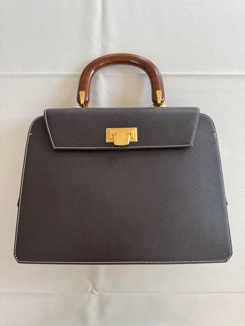 Jean claude 本革　ハンドバッグ イタリア製