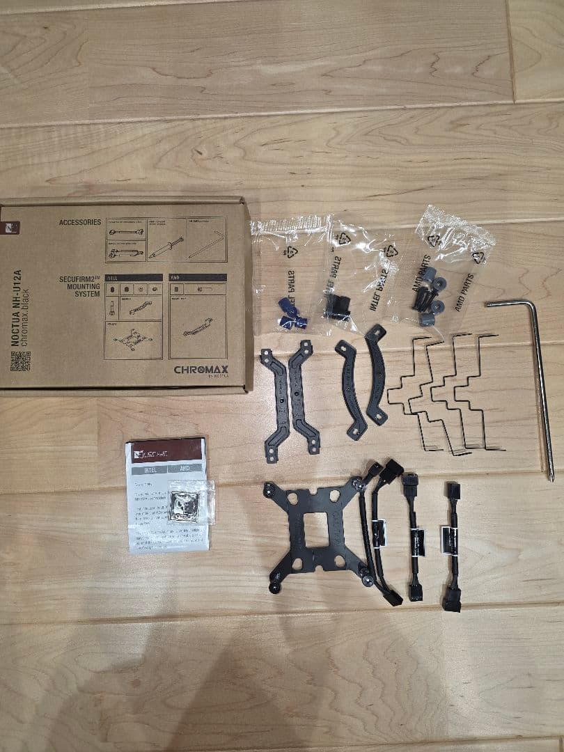 PC用ファン・クーラー Noctua NH-U12A chromax.black