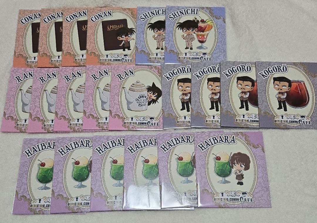 名探偵コナン　セガラッキーくじオンライン127点セット