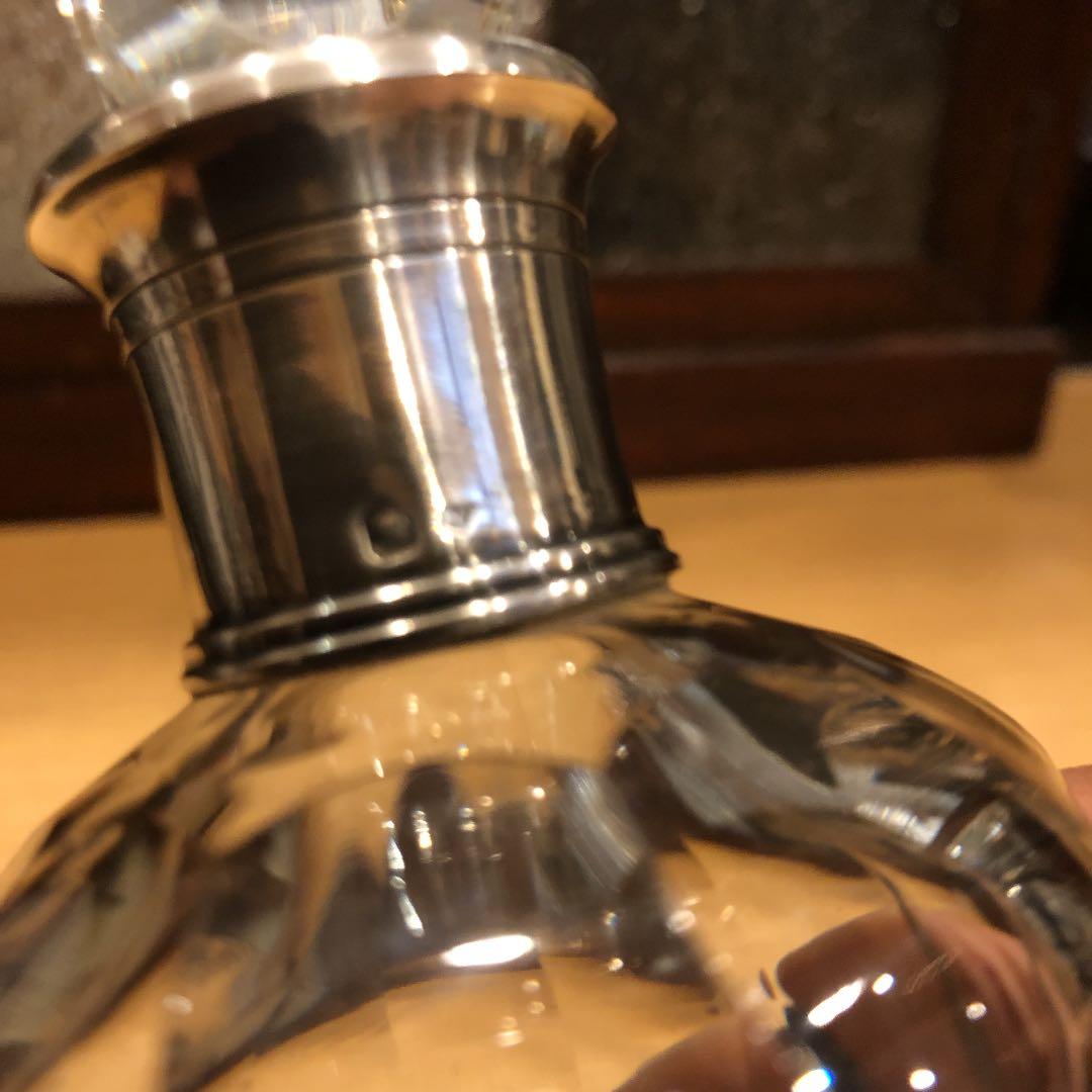 オールドバカラ　刻印付スターリングシルバー　 パヒュームボトル