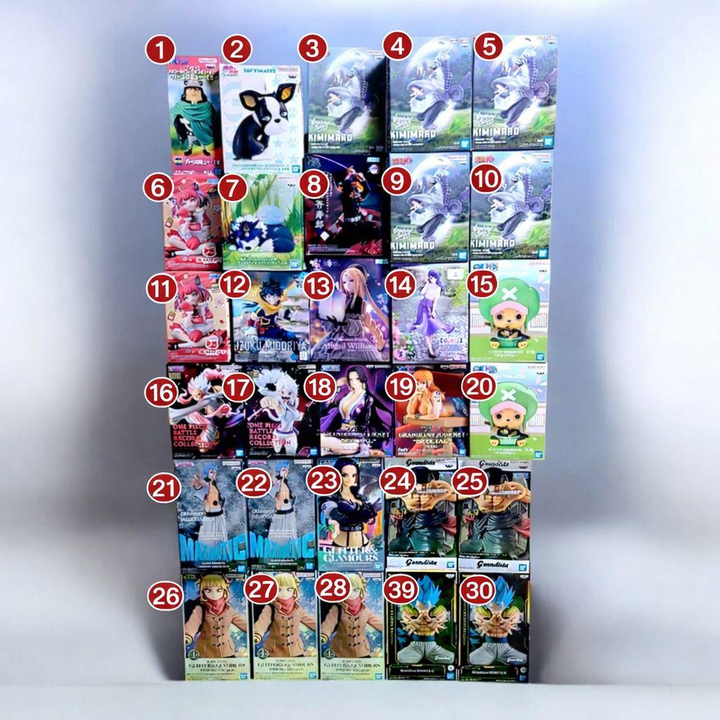 番号選択可 プライズフィギュア 選べる販売 まとめ買いOK