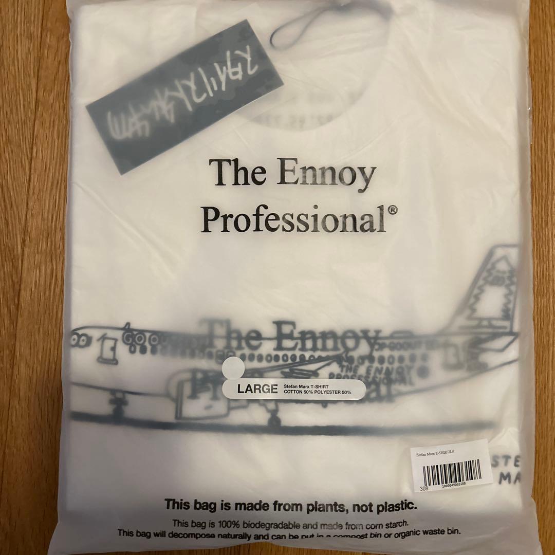 トップス ENNOY 23AW Stefan Marx T-Shirt \"White\" L