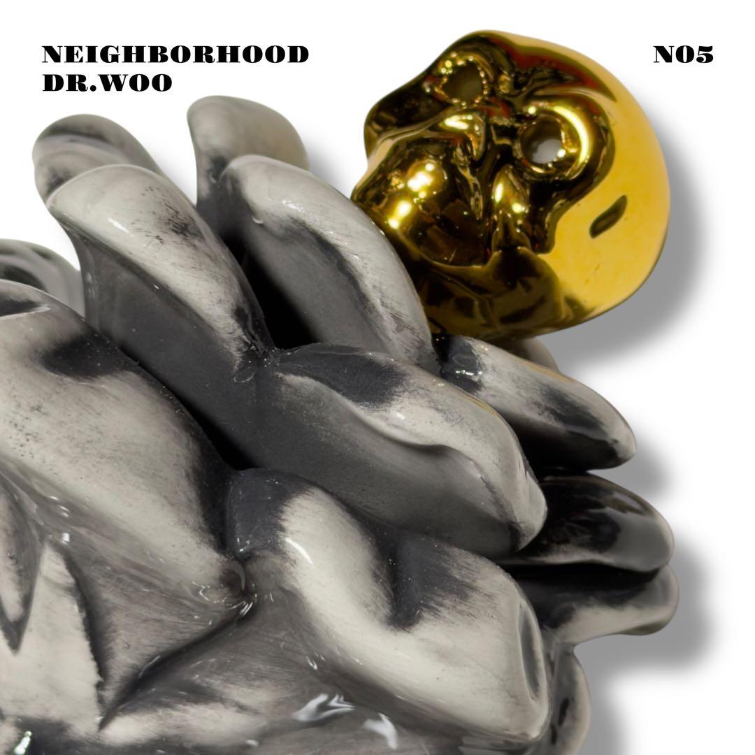 希少品！ NEIGHBORHOOD DR.WOO お香 ホワイト ブラック 白黒