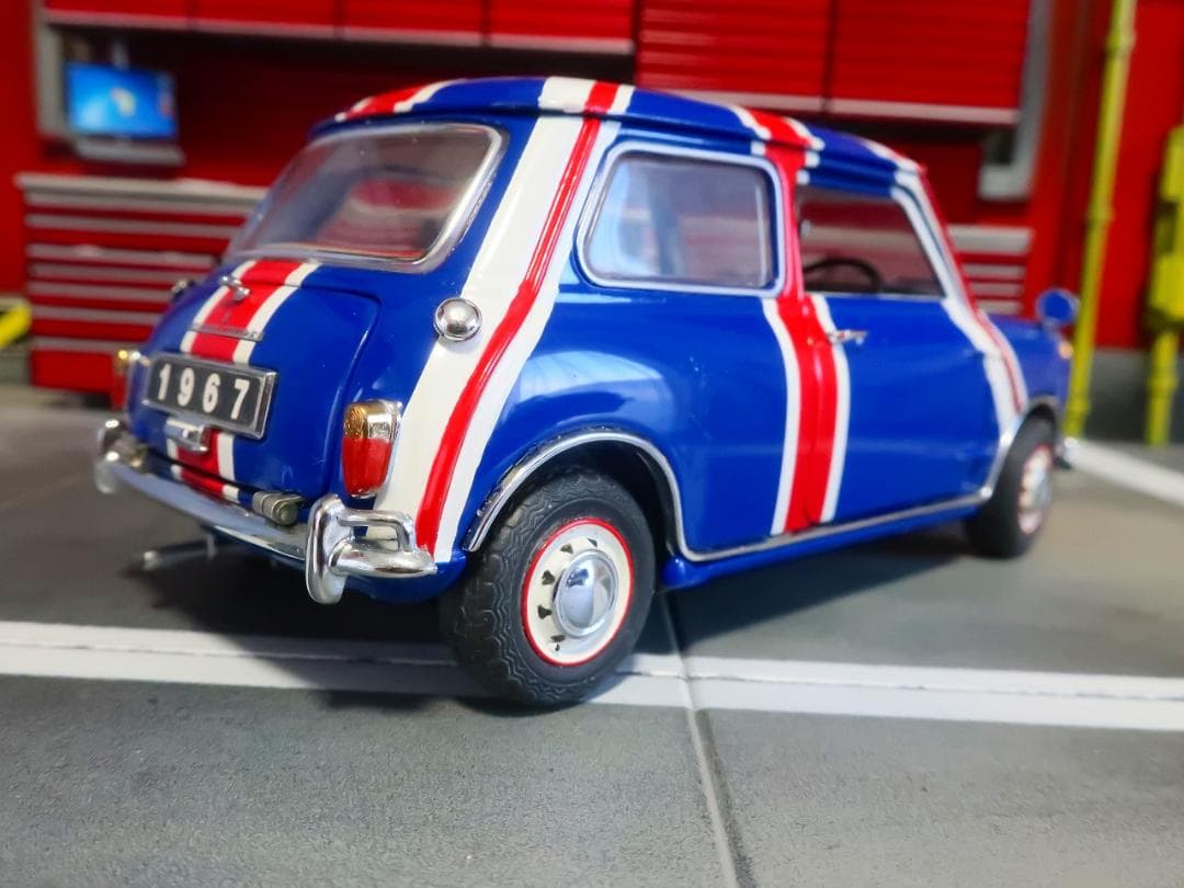 フランクリンミント ユニオンジャックミニ 1/24 ダイキャストメタルカー