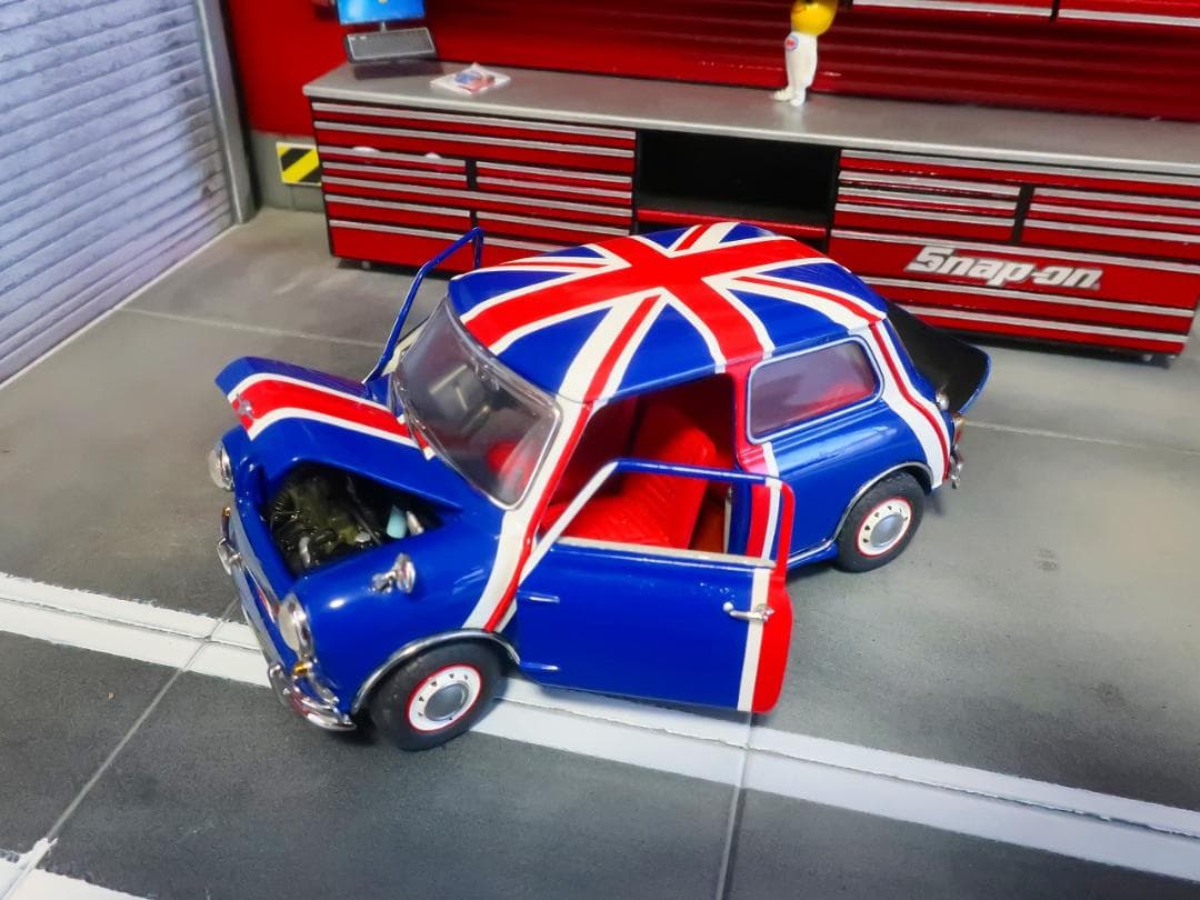 フランクリンミント ユニオンジャックミニ 1/24 ダイキャストメタルカー