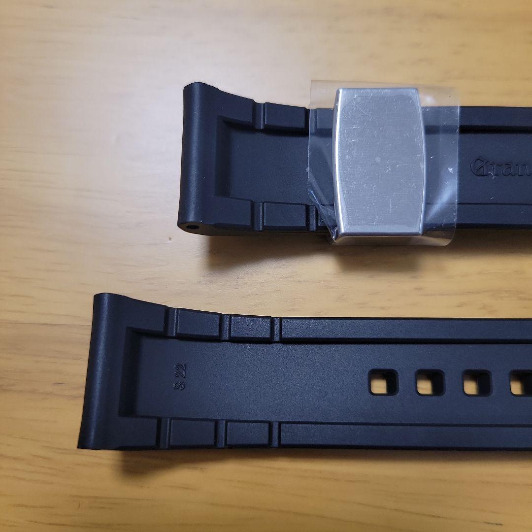 【グランドセイコー】メンズサイズ ラバーベルト(かん幅22㎜)