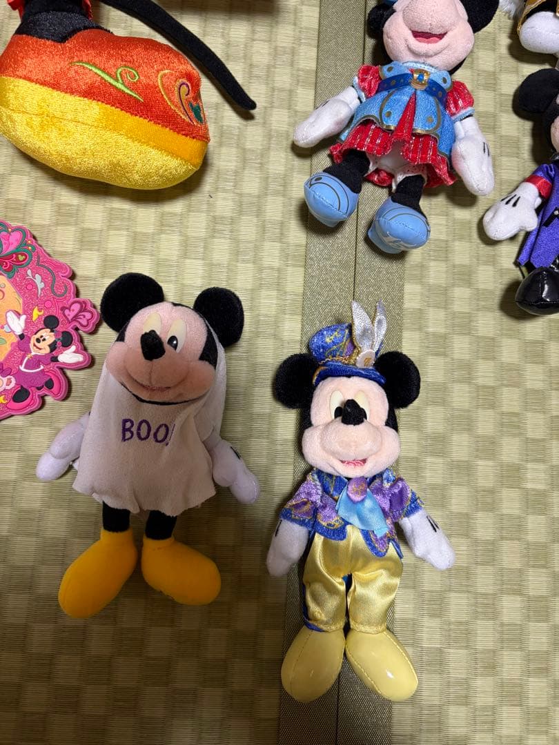 ディズニー　ミッキー　ミニー　ぬいぐるみ一式