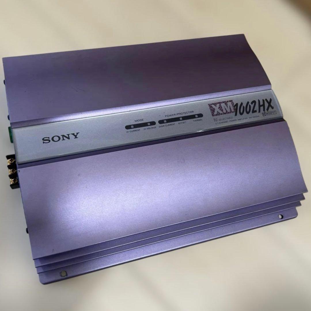 【美品】パワーアンプ SONY XM-1002HXソニー