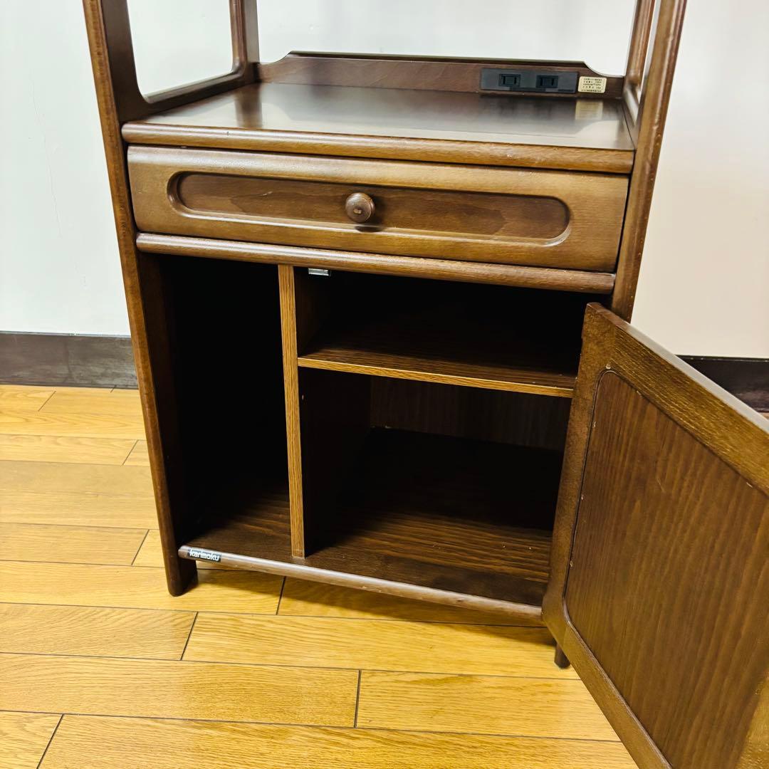 カリモク　karimoku 電話台　コンセント付　キャビネット　サイドボード