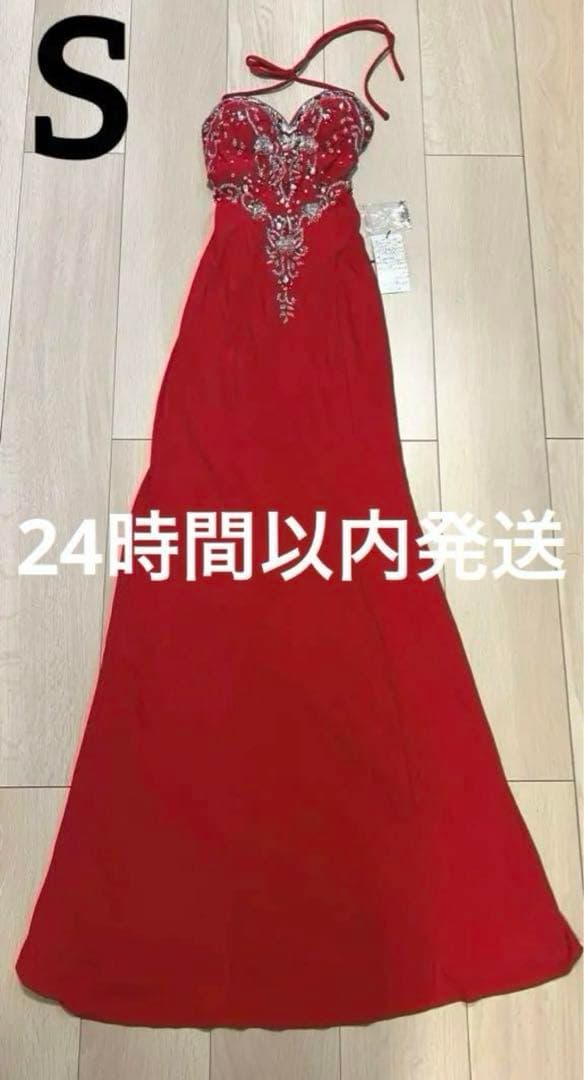 C.R.E.A.M Co.,Ltd ロングドレス　赤　S