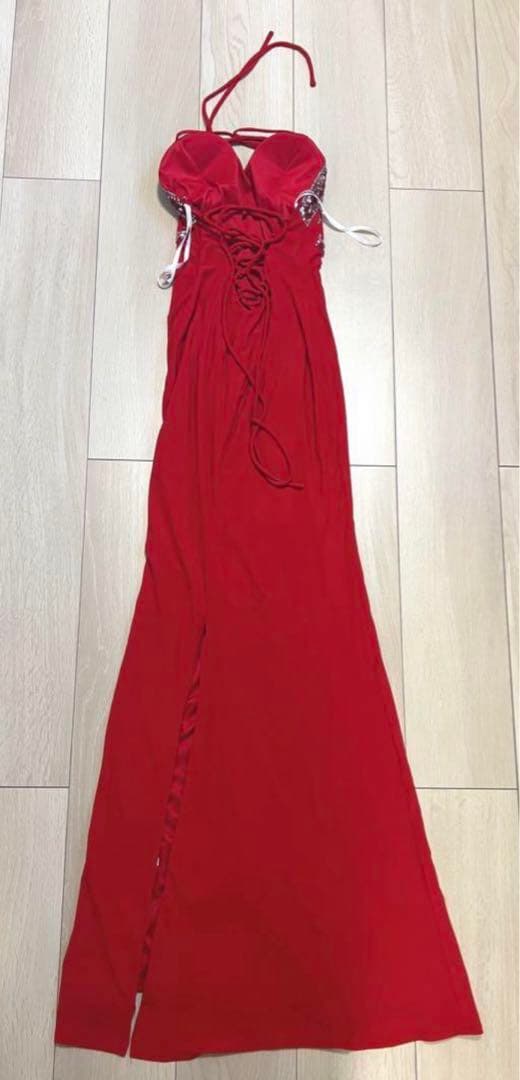 C.R.E.A.M Co.,Ltd ロングドレス　赤　S