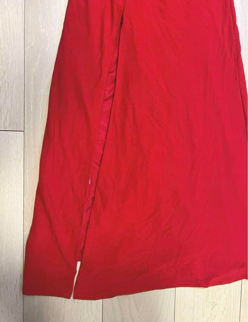 C.R.E.A.M Co.,Ltd ロングドレス　赤　S