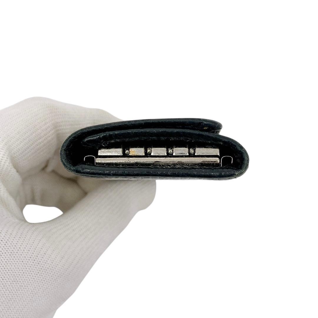 美品✨LOUIS VUITTON ミュルティクレ　4 エピ　キーケース　ブラック