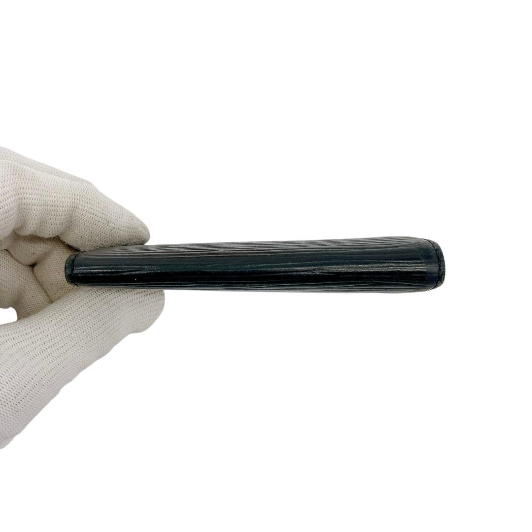 美品✨LOUIS VUITTON ミュルティクレ　4 エピ　キーケース　ブラック