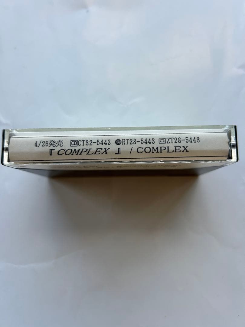 【超希少】COMPLEX 非売品プロモ用カセット 見本盤 吉川晃司 布袋寅泰