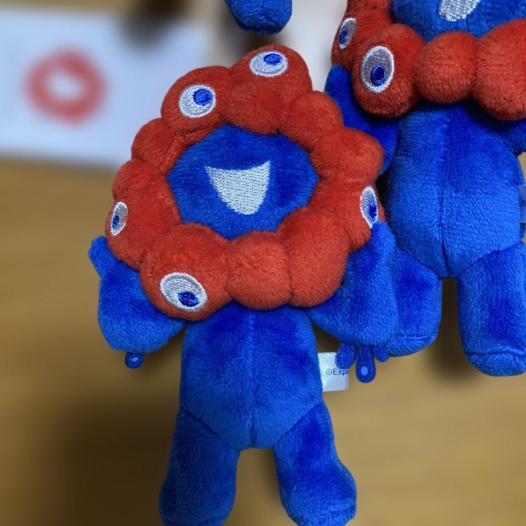 大阪関西万博　ミャクミャクボールチェーンマスコットABC 3個セット