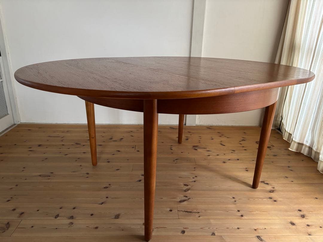 アロマ　ジェンティーク/Jentique ラウンドエクステンションテーブル