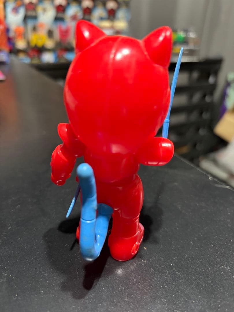 バンダイ 当時物 キャッ党忍伝てやんでえ プルルン フィギュア ソフビ