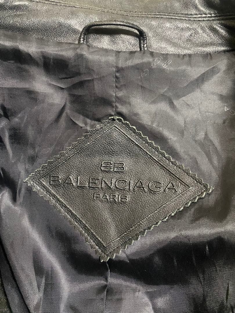 あ*ら様 BALENCIAGA オールドレザージャケット