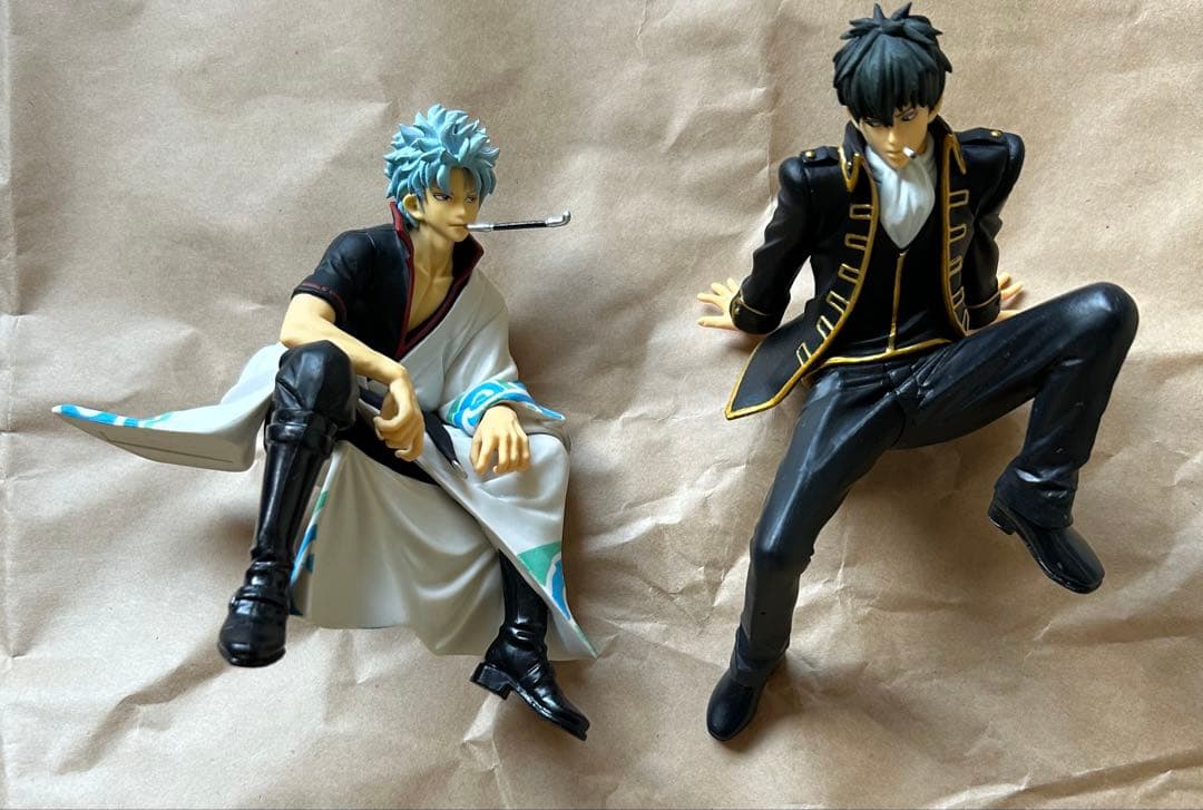 銀魂　坂田銀時　土方十四郎　フィギュア　2点セット