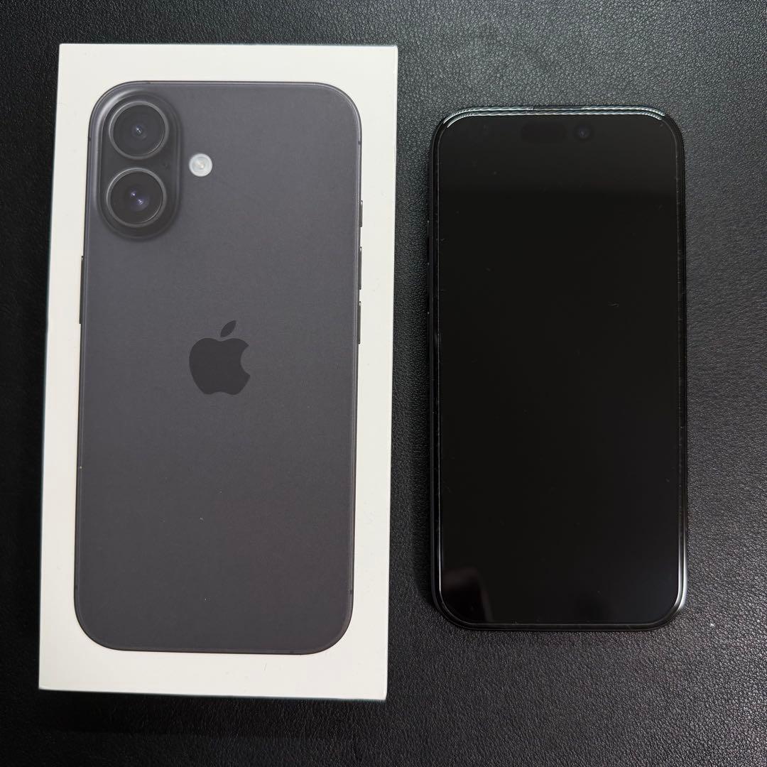 iPhone16本体 128GB ブラック　【当日発送】