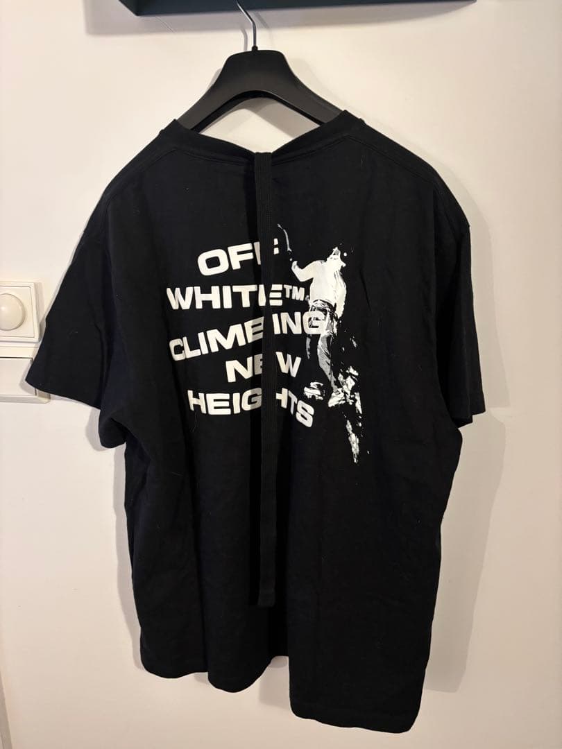OFF-WHITEオフホワイトCLIMBING NEW HEIGHTS Tシャツ