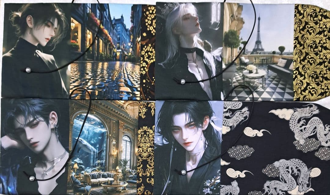 黒紫焔　コクシエン⑧ブックカバー