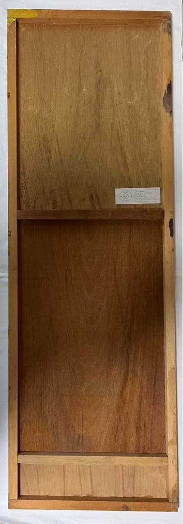 日本画2枚セット　波　浜辺　海　岩絵具