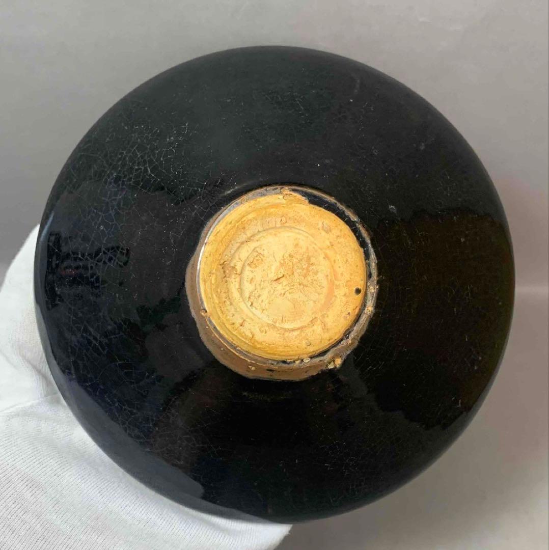 中国 木の葉平茶碗　f12230905