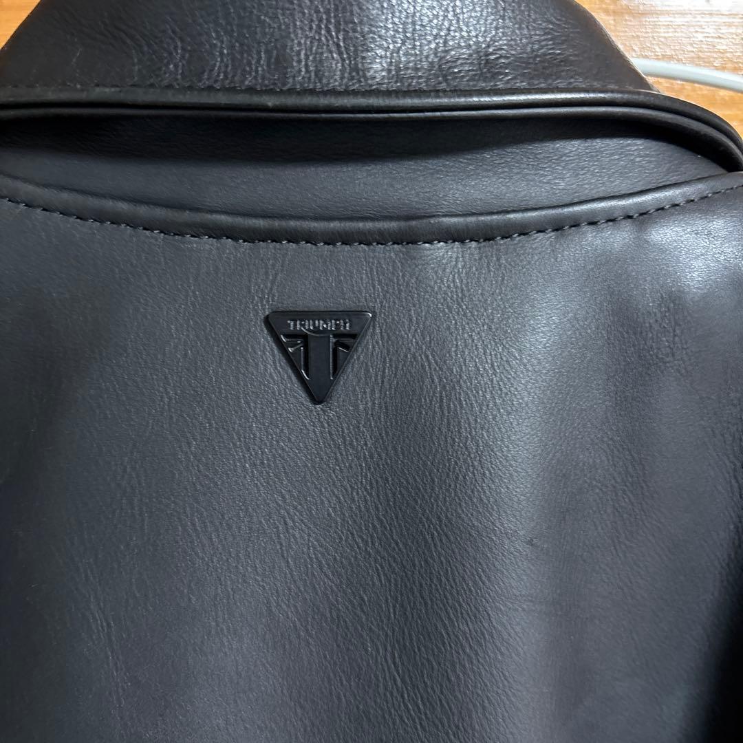 TRIUMPH シングルライダースジャケット M 黒
