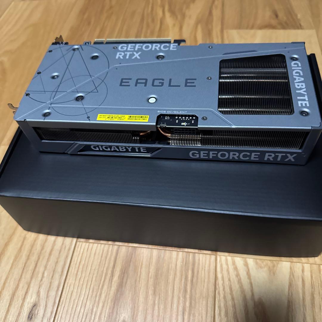 グラフィックボード・グラボ・ビデオカード GeForce RTX 4070 Ti EAGLE OC 12G